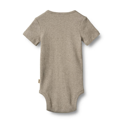 Wheat Rib Body kurzarm Timo