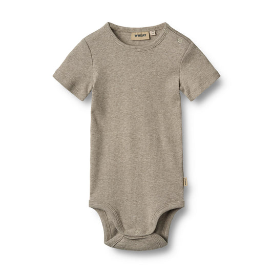 Wheat Rib Body kurzarm Timo