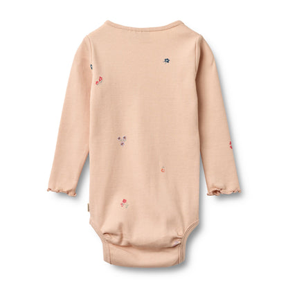 Wheat Body L/S Rie "Rose Flowers"