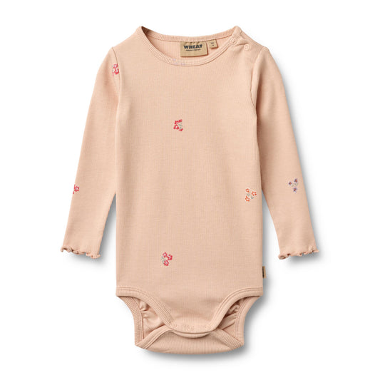 Wheat Body L/S Rie "Rose Flowers"