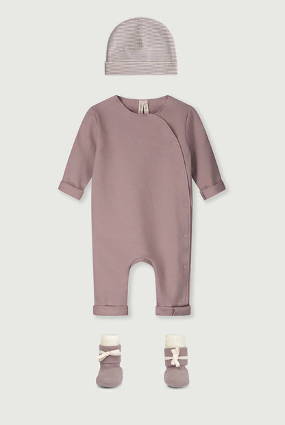 Gray Label Baby Overall mit Druckknöpfen "Berry"