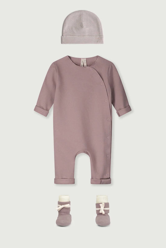 Gray Label Baby Overall mit Druckknöpfen "Berry"