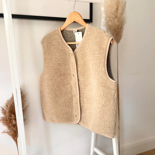 Alwero Weste TYP Adult "Sand Brown"