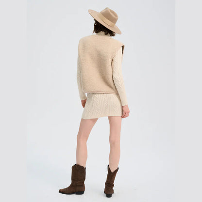 Alwero Weste TYP Adult "Sand Brown"