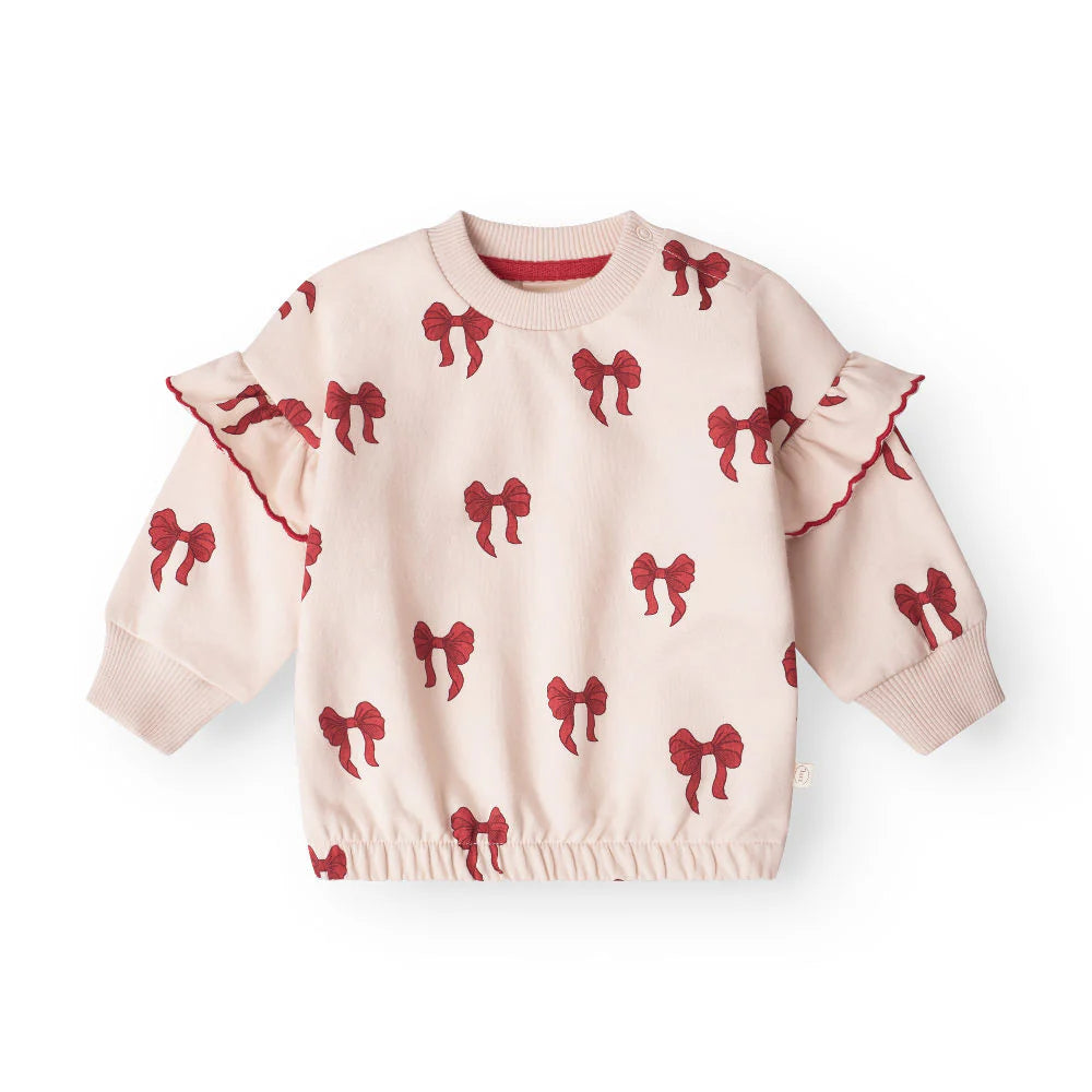 That`s mine Sweatshirt Amelia "Rouge boucle"