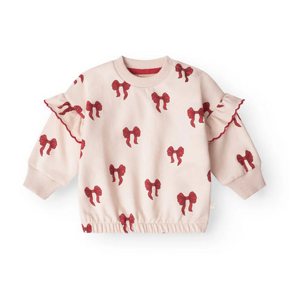 That`s mine Sweatshirt Amelia "Rouge boucle"