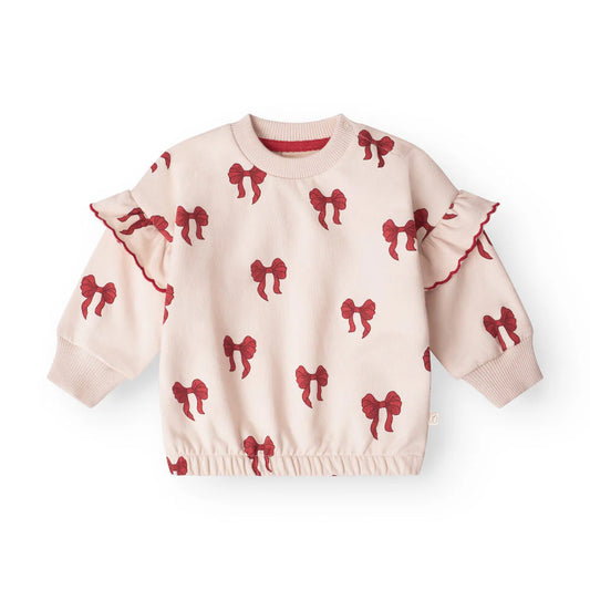 That`s mine Sweatshirt Amelia "Rouge boucle"