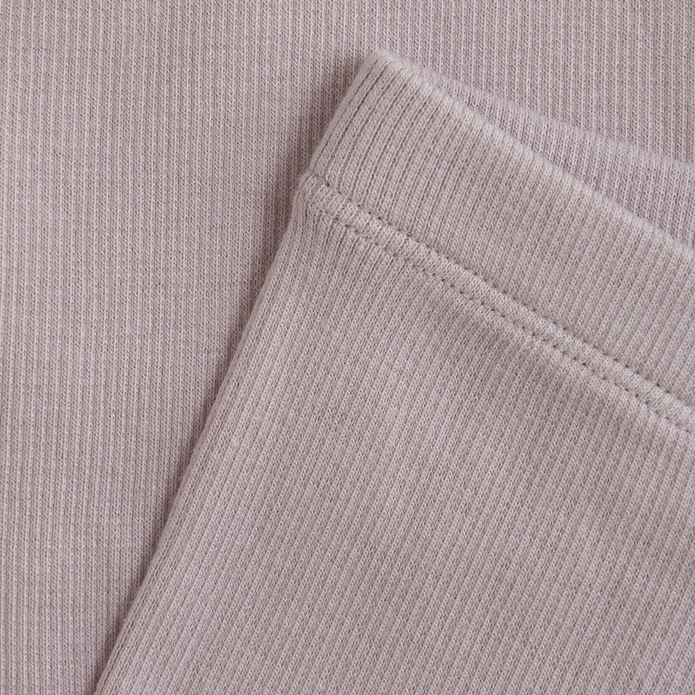 Huttelihut gerippte Leggins - Cloud Gray
