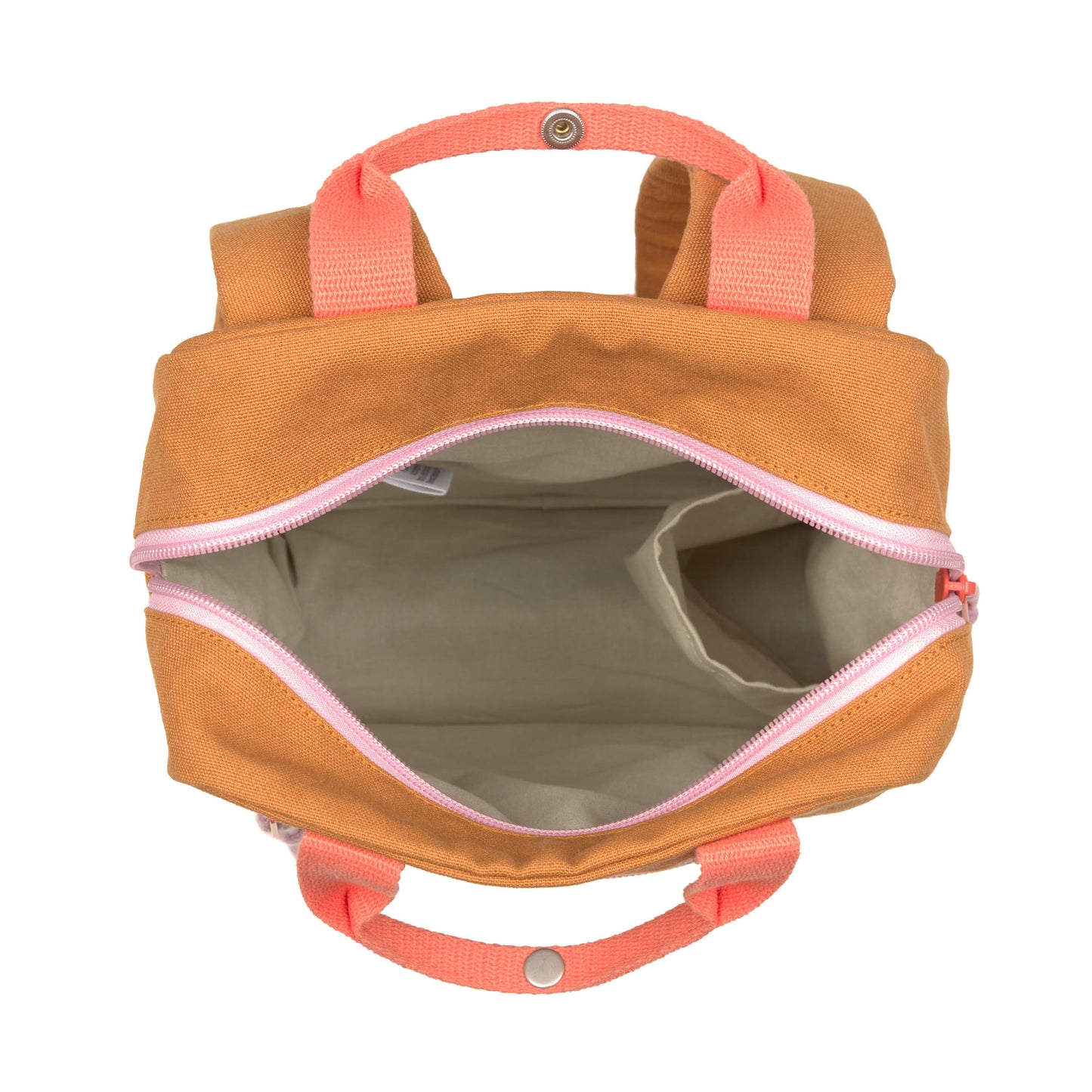 Lässig Little One & Me Square Backpack "Olive" & "Caramel"