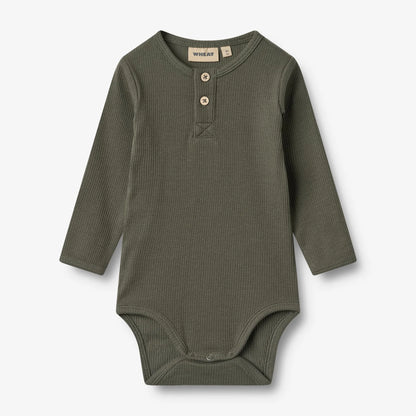 Wheat Ripp-Langarmbody Benny - verschiedene Farben