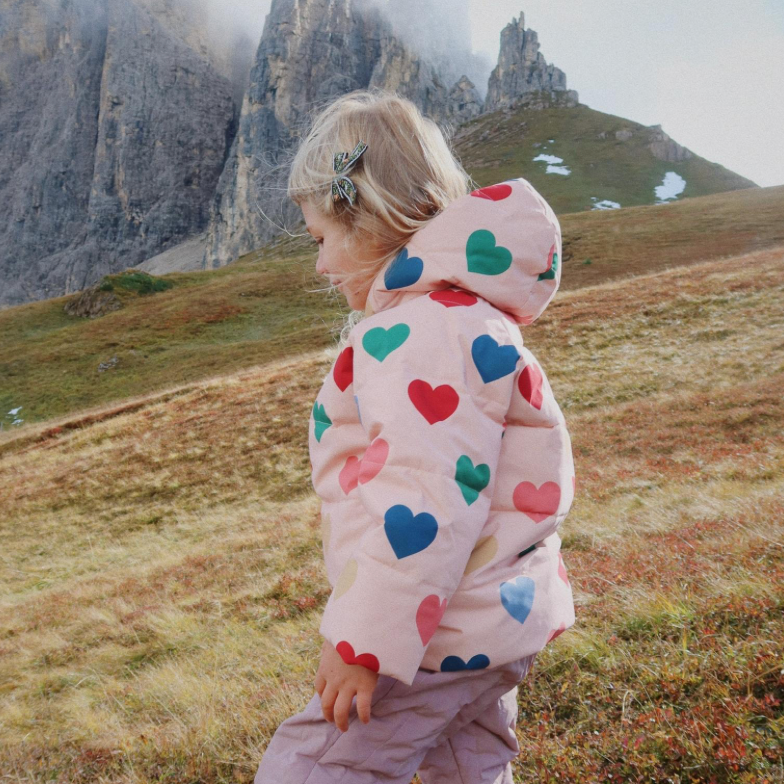 Konges Sløjd Winterjacke Nuka "Coeur Rose Coloré"