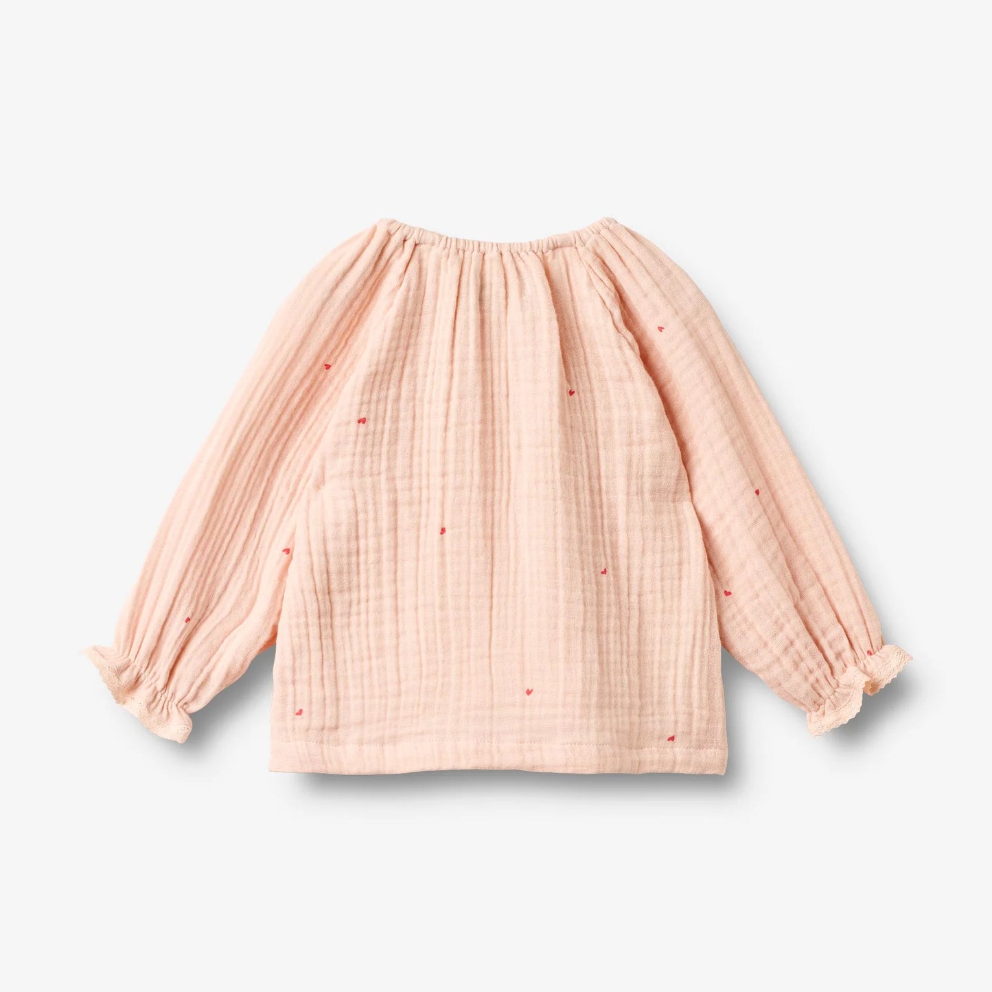 Wheat luftige Musselinbluse Merle "Powder Hearts"