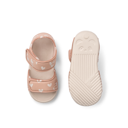 Liewood Riemensandalen Blumer "Sweethearts Pale Tuscany"