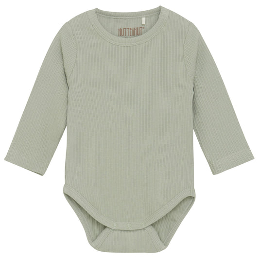 Huttelihut gerippter Langarmbody - Desert Sage