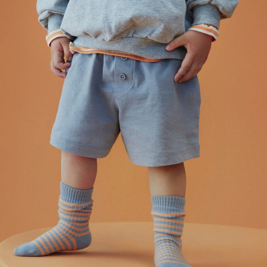 Gray Label Shorts mit Knöpfen "Stone Grey"