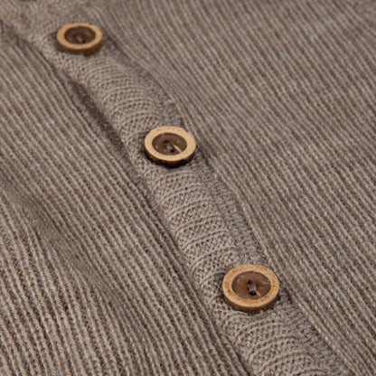Joha Merino Cardigan "Beige Melange"