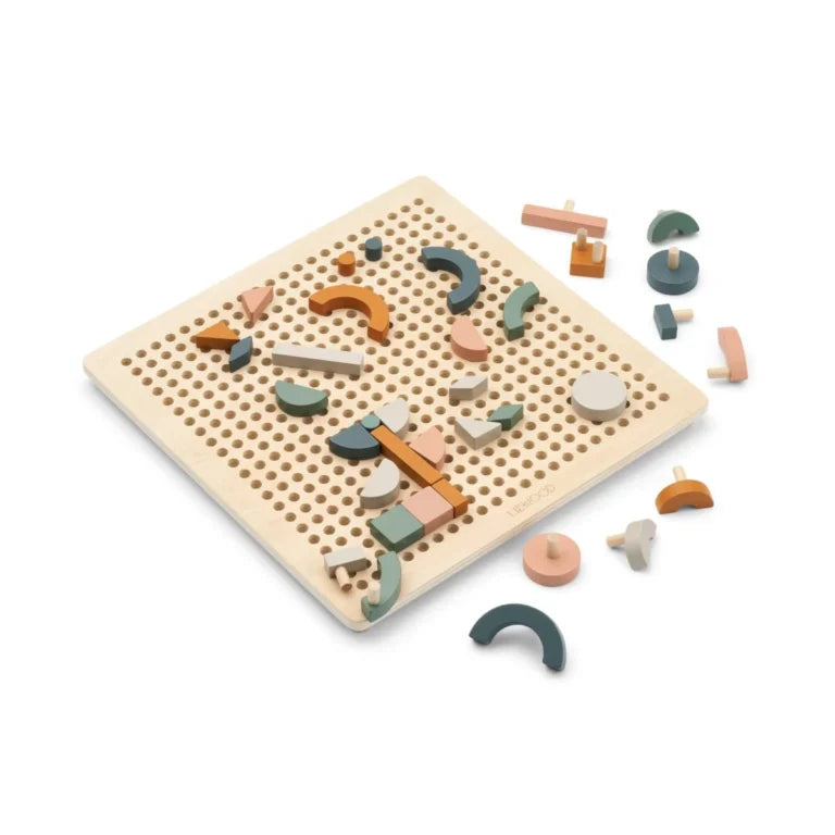 Liewood Cecily Steckpuzzle – Kreatives Lernspielzeug aus Holz 36 Teile