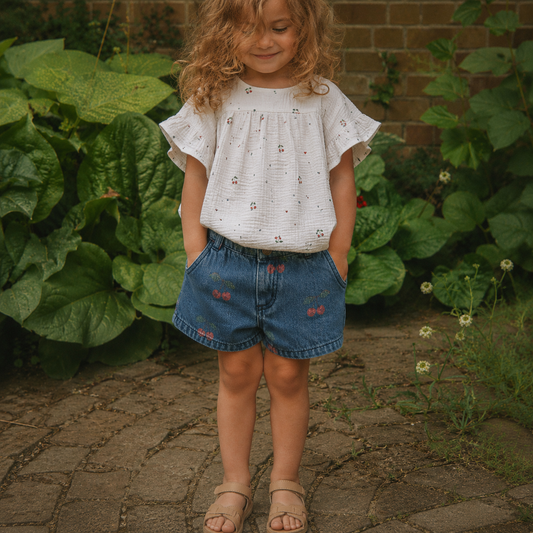 Konges Sløjd Magot Shorts – Kirsch Denim Shorts