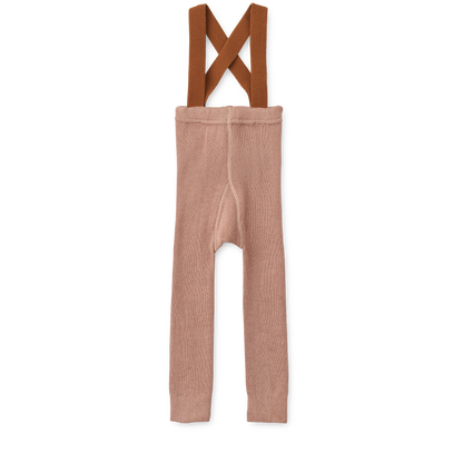 Liewood Leggings mit Hosenträgern Cuno - Tuscany rose/Golden caramel