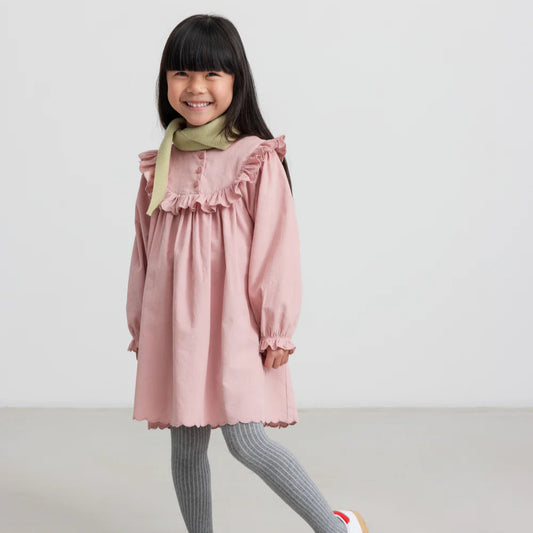MarMar Feincord-Kleid Delina "Soft Berry"