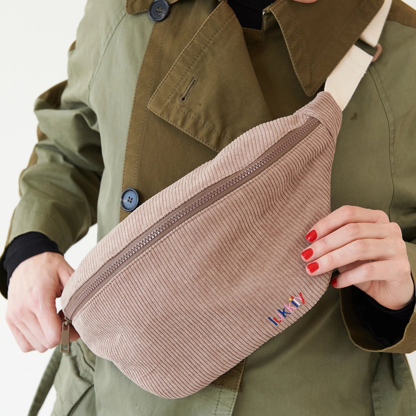 Lukkily große Crossbody Bag