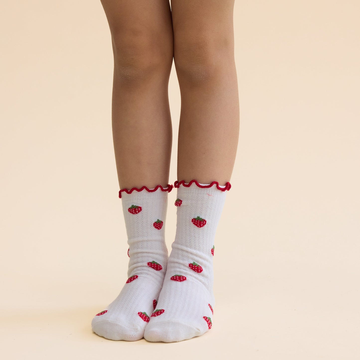 Flöss Socken 2er Pack Vigga "Pointelle Berry"