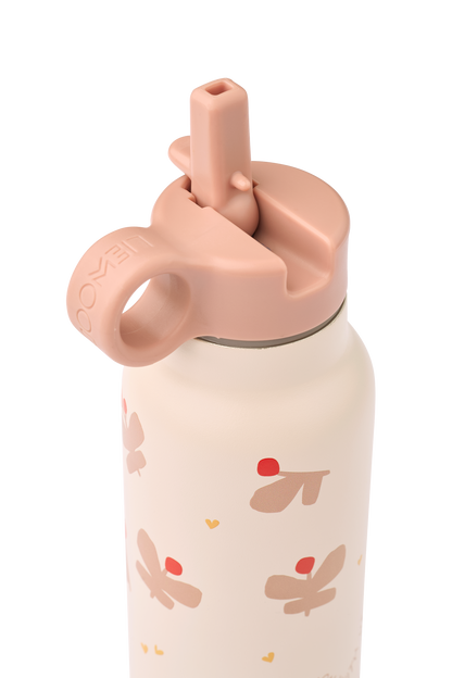 Liewood Trinkflasche Falk 350 ml "Butterfly Apple Blossom"