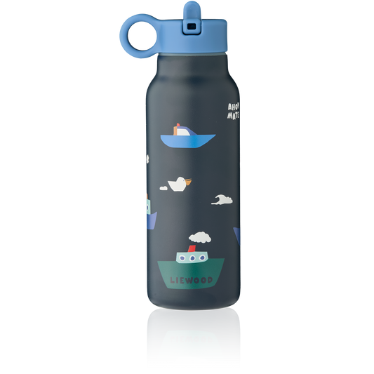 Liewood Trinkflasche Falk 350 ml "Sailing / Classic navy"