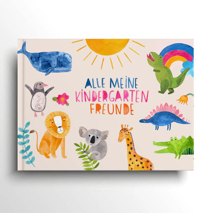 Frau Ottilie "Alle meine Kindergarten Freunde" Freundschaftsbuch