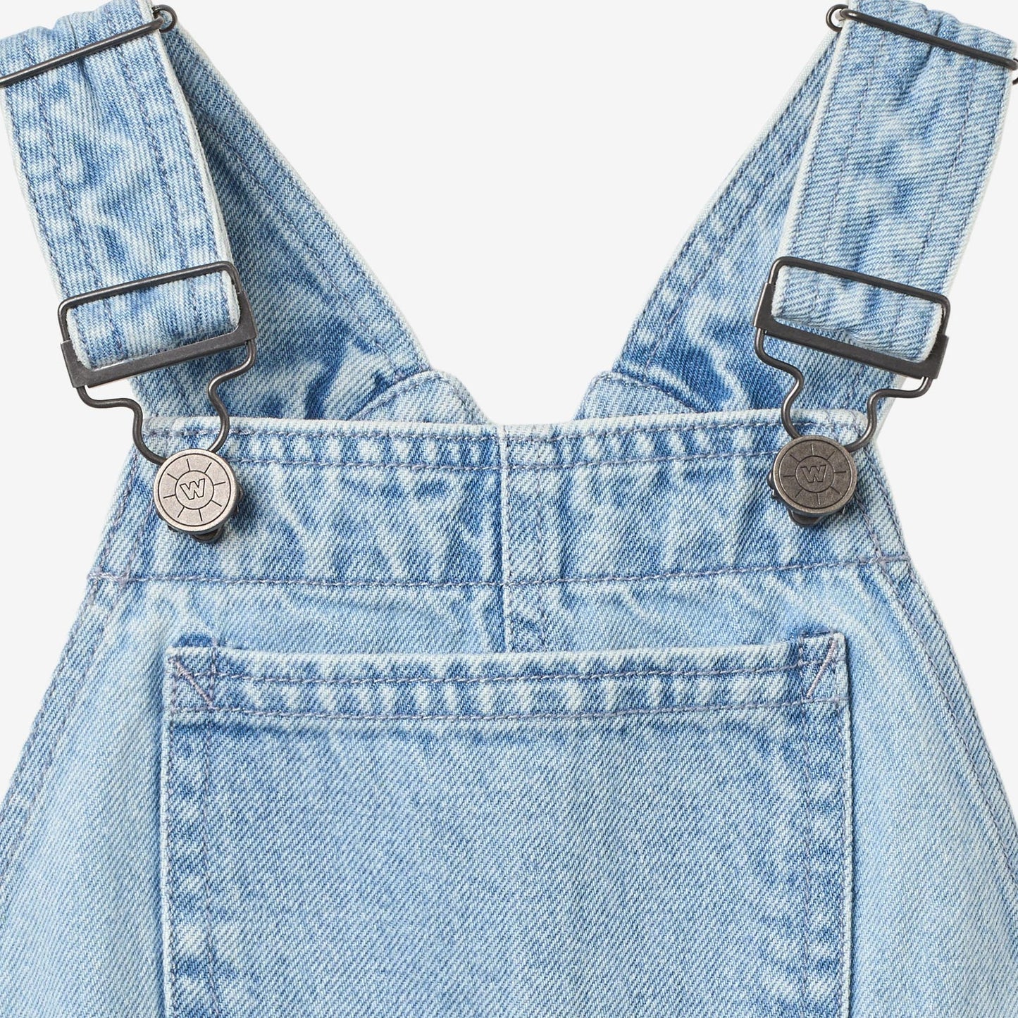 Wheat kurze Jeans Latzhose "Lykke"