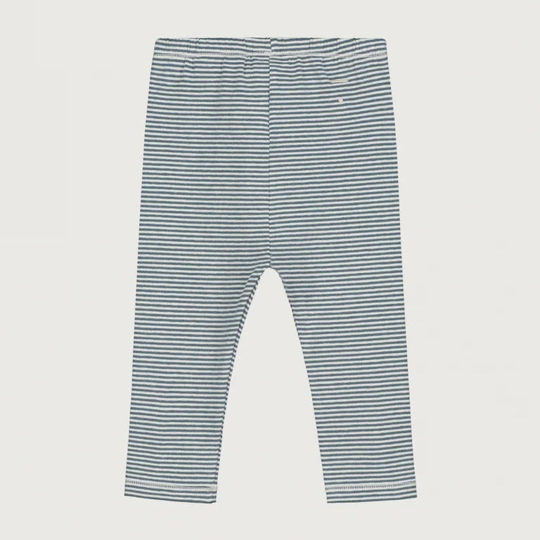 Gray Label Baby Leggings "Blue Grey - Cream"