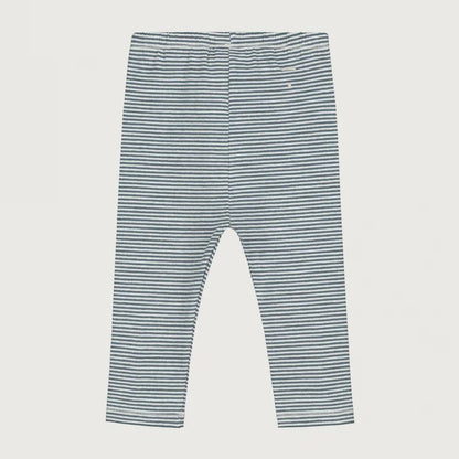 Gray Label Baby Leggings "Blue Grey - Cream"