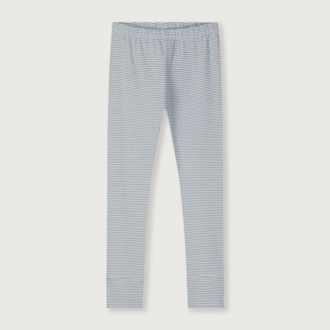 Gray Label Leggings GOTS "Stone Grey - Cream"
