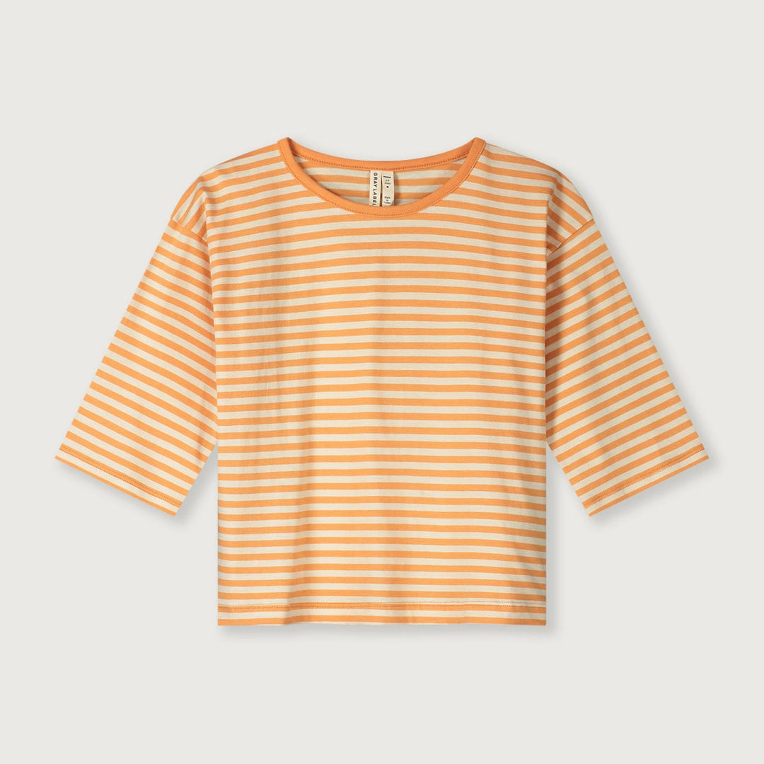Gray Label Dropped Shoulder T-Shirt "Melon - Cream"