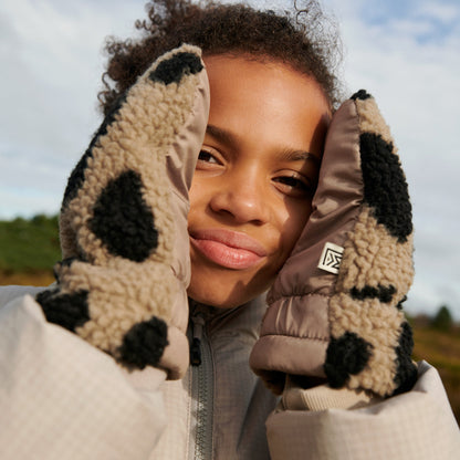 Liewood Fäustlinge Grethe Pile - Mega Leo/Oat mix
