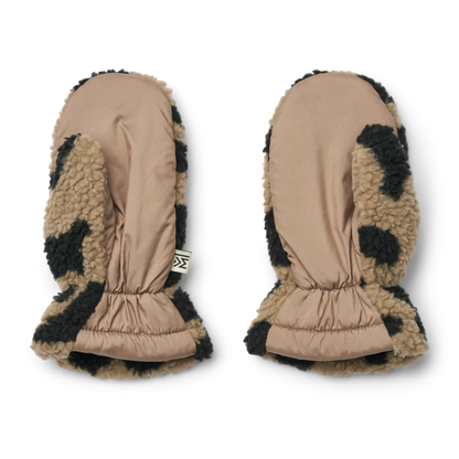 Liewood Fäustlinge Grethe Pile - Mega Leo/Oat mix