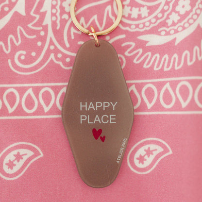 Atelier Rive Schlüsselanhänger "Happy Place"