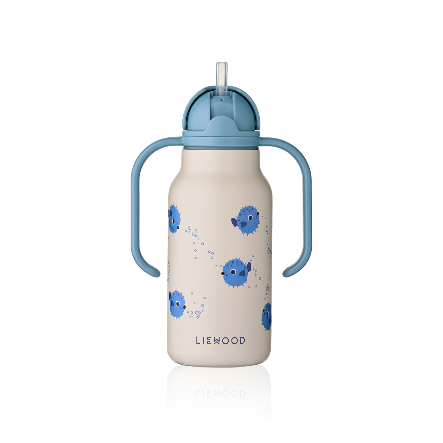 Liewood Trinkflasche Falk 350 ml "Pufferfish / Sandy"