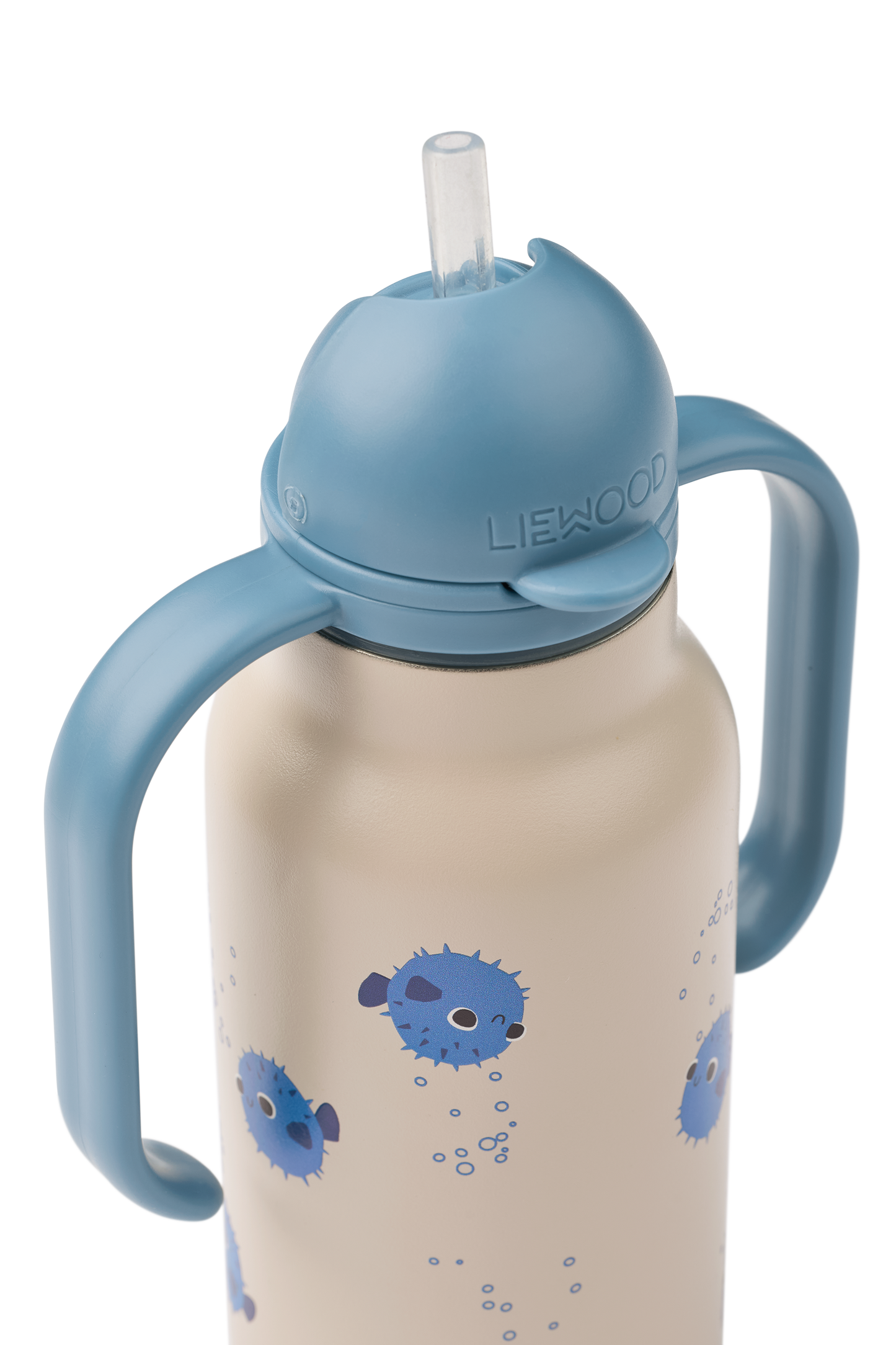 Liewood Trinkflasche Falk 350 ml "Pufferfish / Sandy"