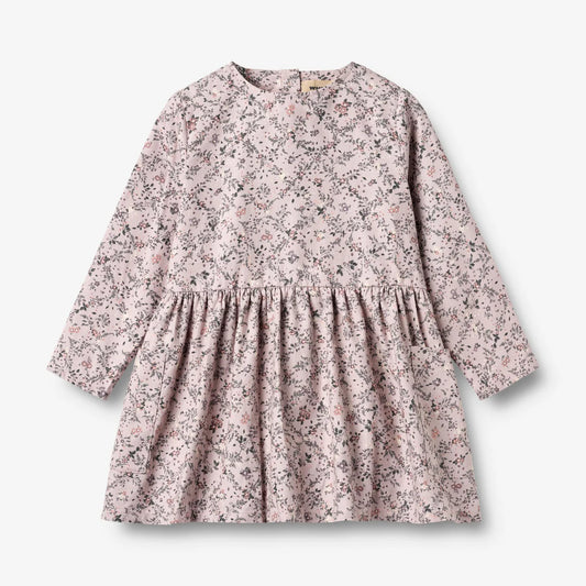 Wheat Kleid Aima "Lilac Checked Flowers"