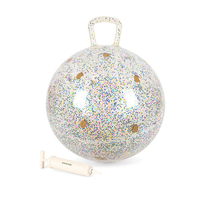 Konges Slojd Glitzernder Hüpfball "Lemon"