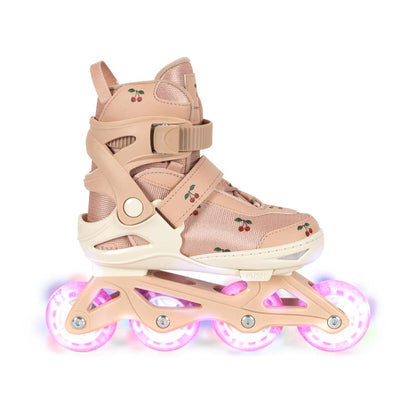 Konges Slojd Leuchtende Rollerskates "Cherry"