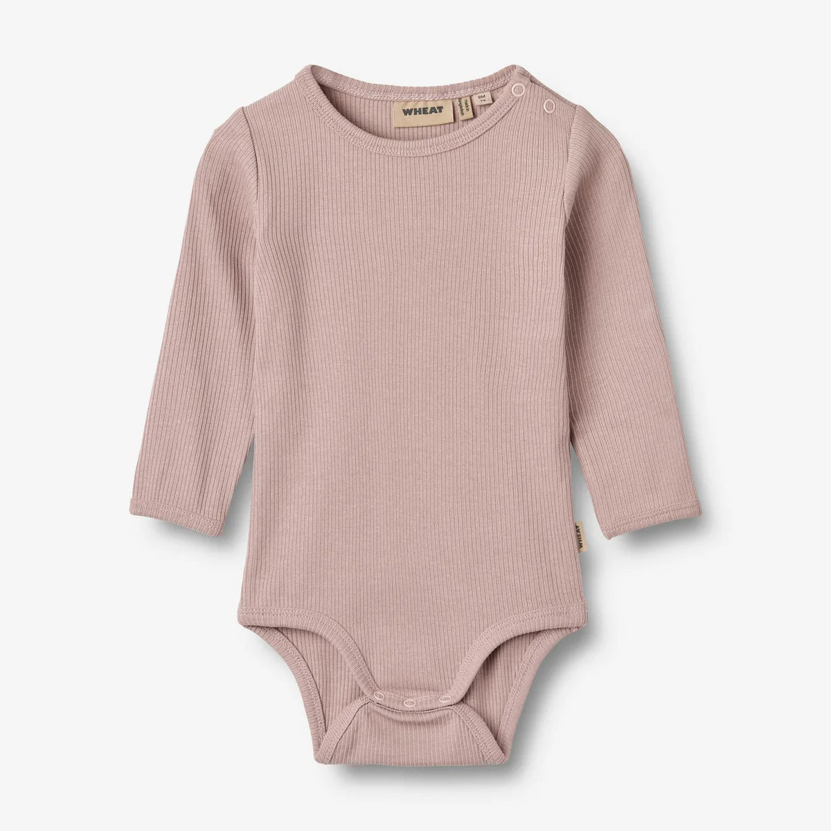 Wheat LS Rib Body „Berti“ Dry Rose
