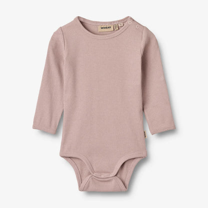 Wheat LS Rib Body „Berti“ Dry Rose