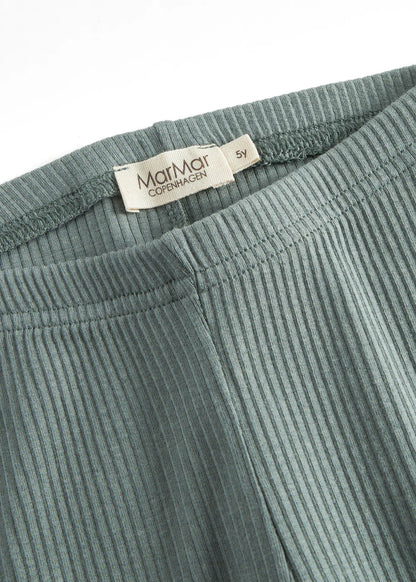 MarMar Ripp-Leggings "Dusty Green"