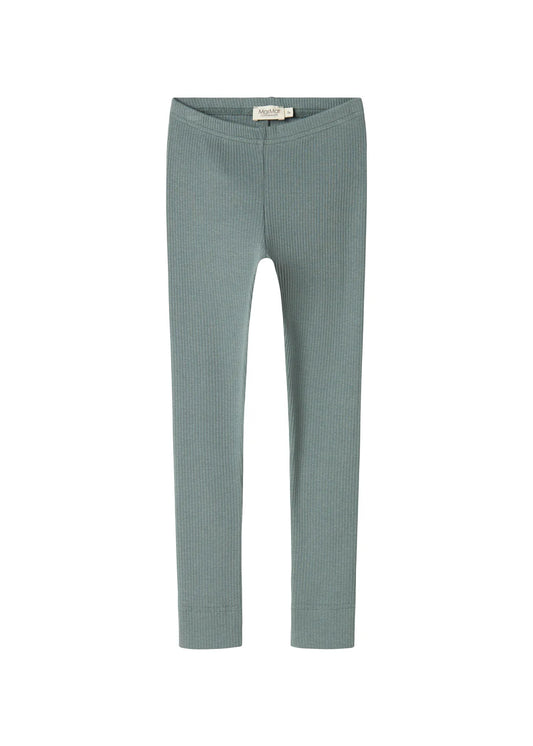 MarMar Ripp-Leggings "Dusty Green"