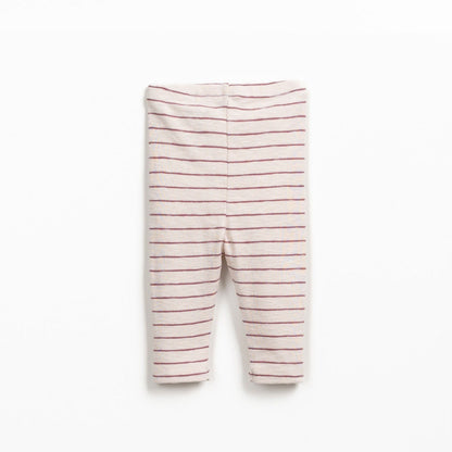 Play Up Leggings mit Knopf "Beere/Creme"