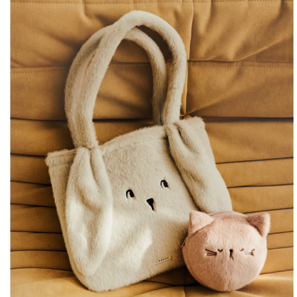 Liewood Lexi Plush Rabbit Totebag "Mist"