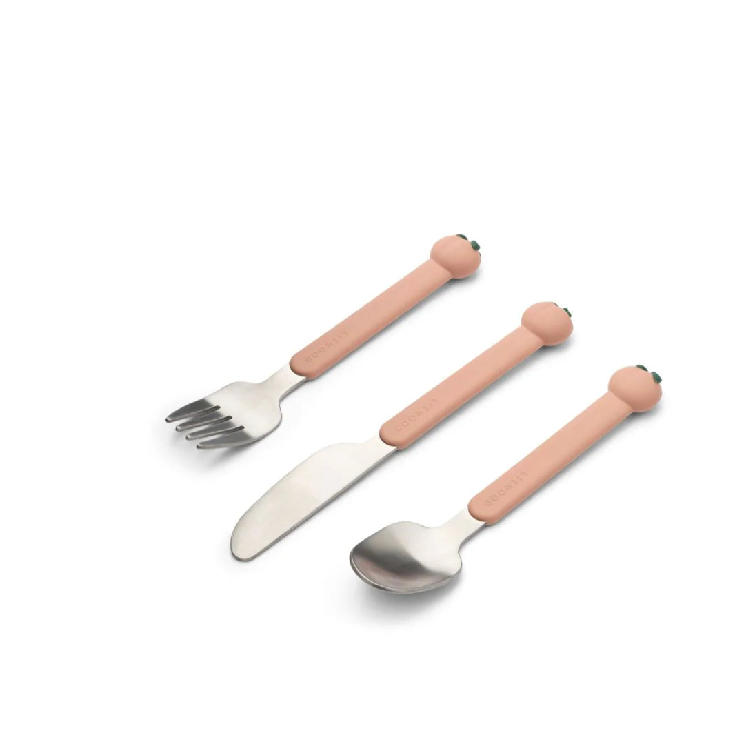 Liewood Besteckset 3teilig Tove in Peach