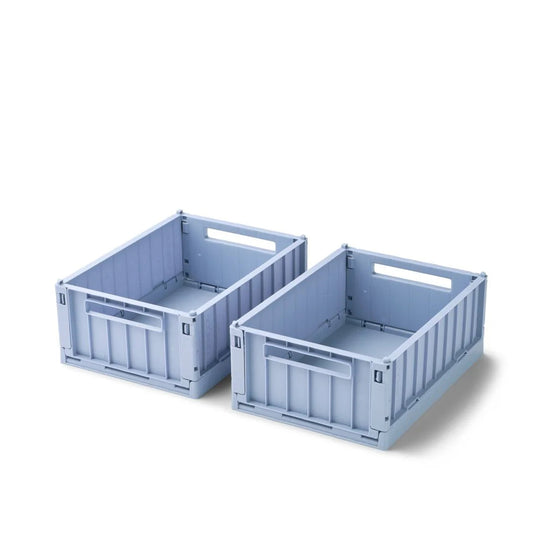 Liewood Weston Storage Box S 2-pack "Dusty lavender"